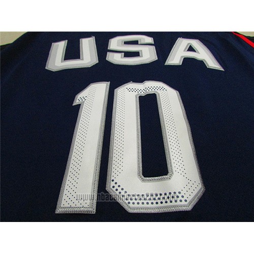 Camiseta USA 2016 Kyrie Irving #10 Azul